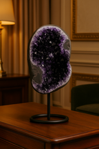 Amethyst Natural Stone Stand Raw Piece 