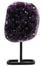 Ametist Doğal Taş Standlı Ham Parça | Doğal Formda Koleksiyonluk Dekoratif Kristal