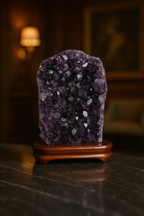 Ametist Doğal Taş Standlı Jeod