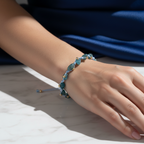 Apatite Natural Stone Macrame Bracelet