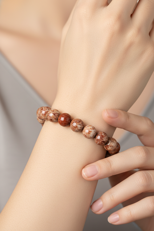 Avustralya Opali Doğal Taş Bileklik 10 mm