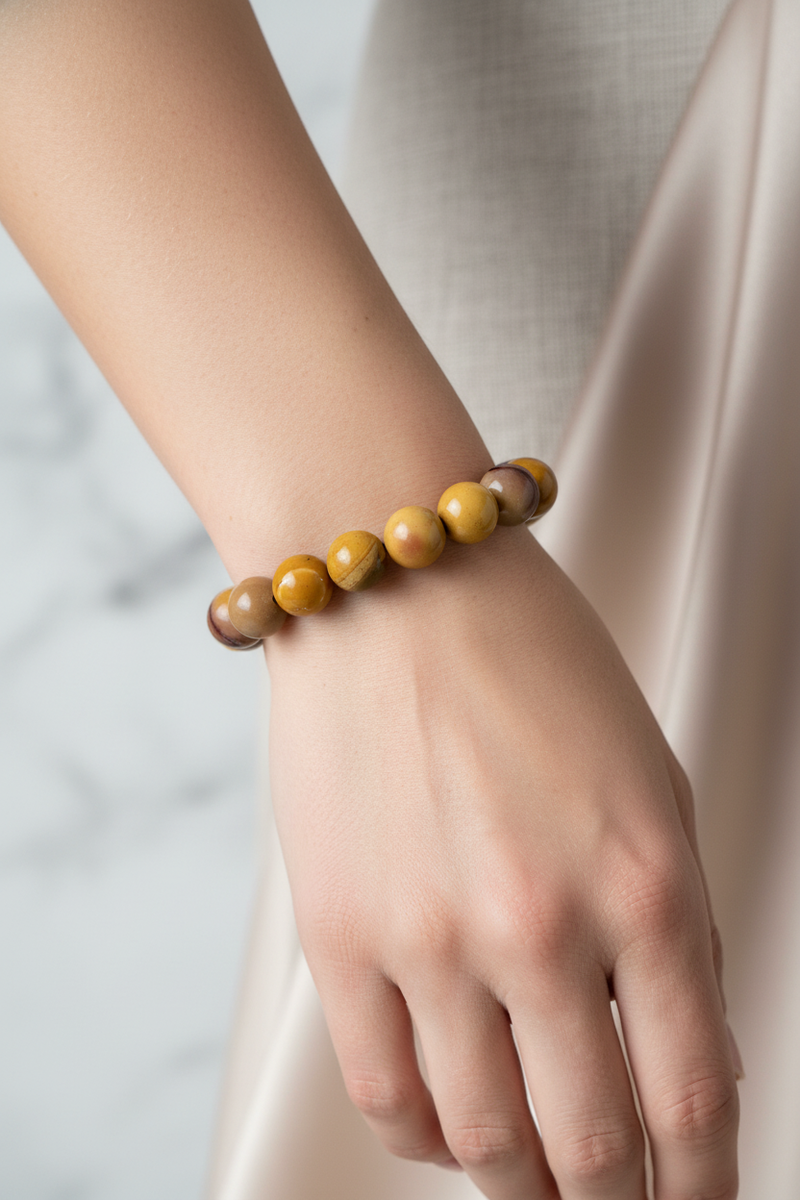 Jasper 10mm Doğal Taş Bileklik - Görsel 3 - Safnaturel