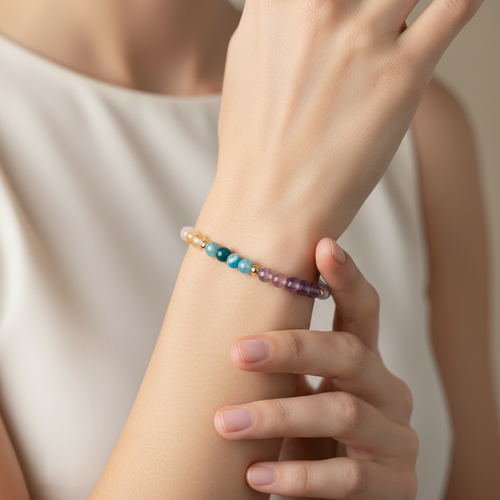 Boğa Burcu Doğal Taş Bileklik - Görsel 2 - Safnaturel