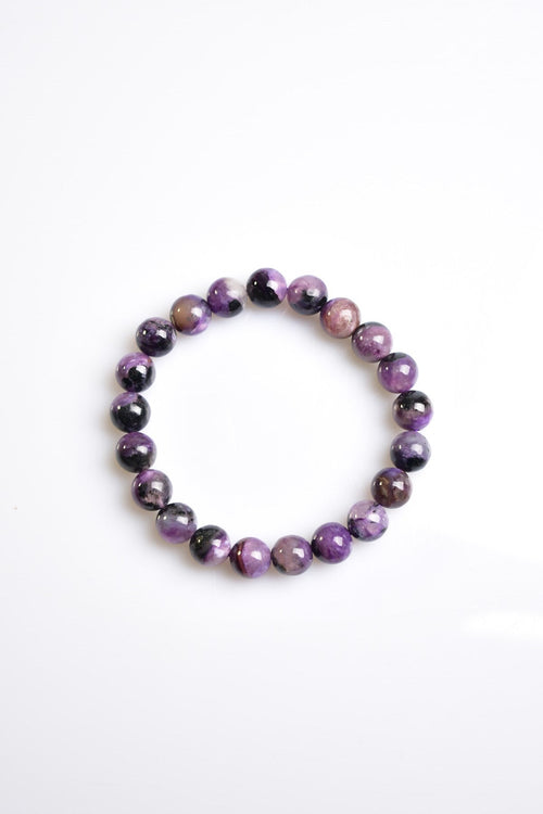 Charoite Natural Stone Bracelet 8 mm