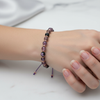 Çeroit Doğal Taş Makrome Bileklik