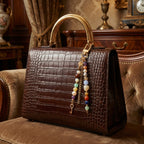 Doğal Taşlı Çanta Charmı ( Sitrin, Kaplan Gözü, İnci, Ametist, Kalsedon, Havlit, Lapis )