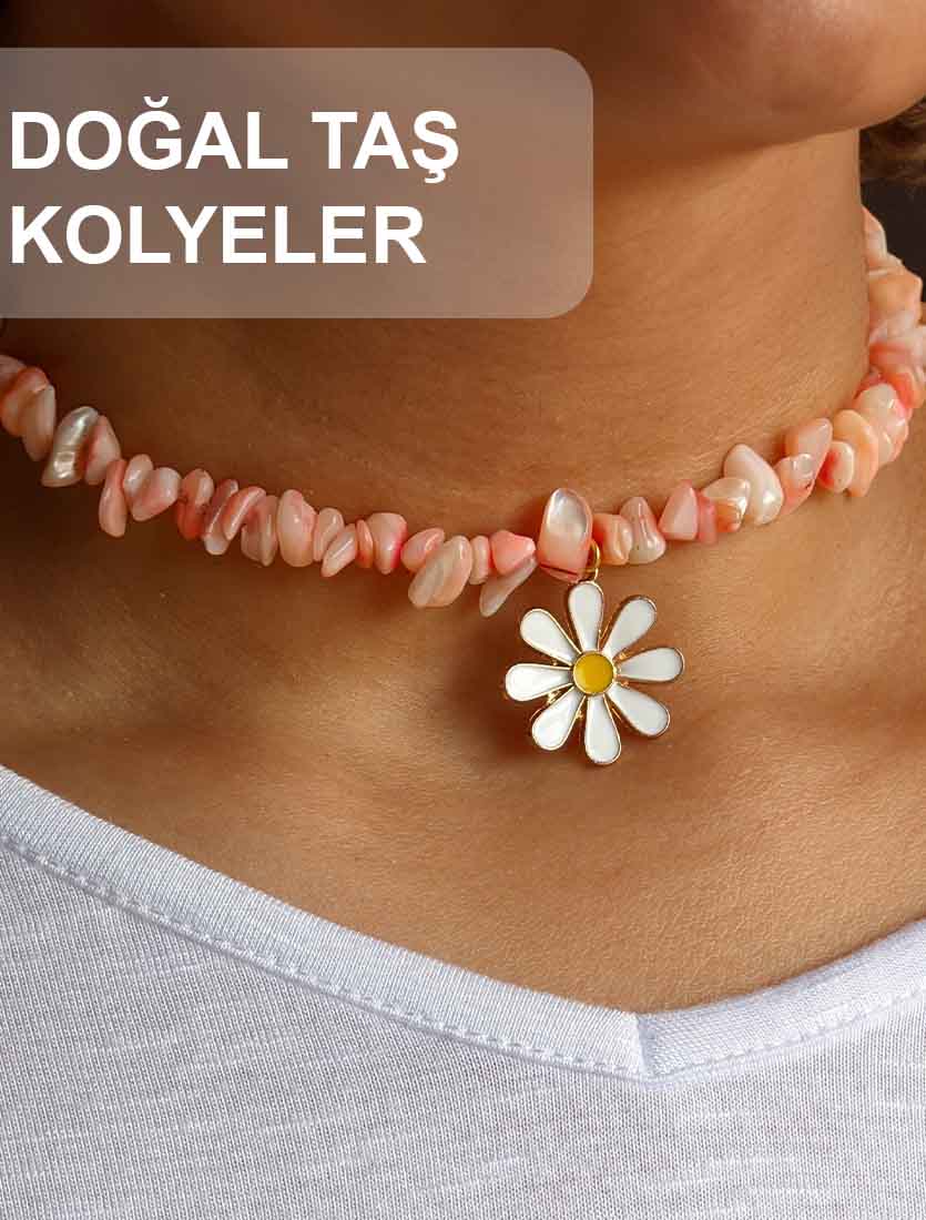 Doğal Taş Kolye