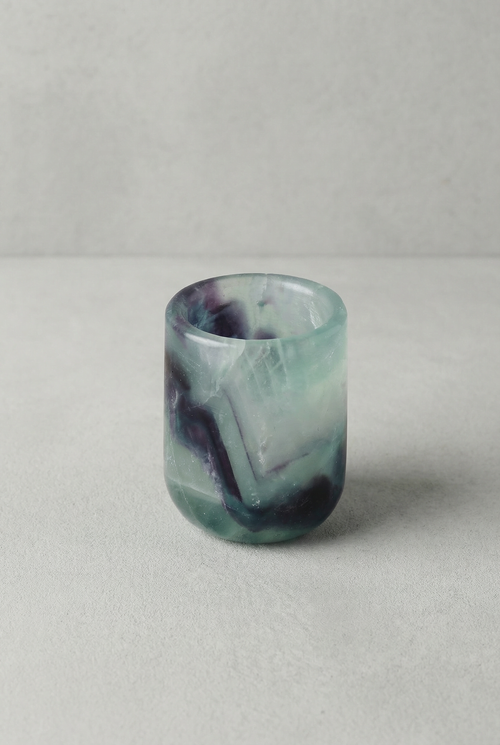Florit Doğal Taş Bardak