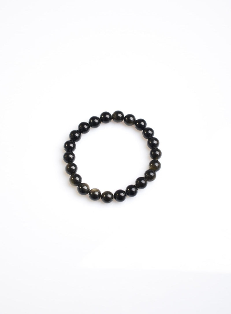 Golden Obsidyen Doğal Taş Bileklik 8 mm - Görsel 5 - Safnaturel