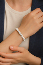 Howlit Natural Stone Bracelet 8 mm