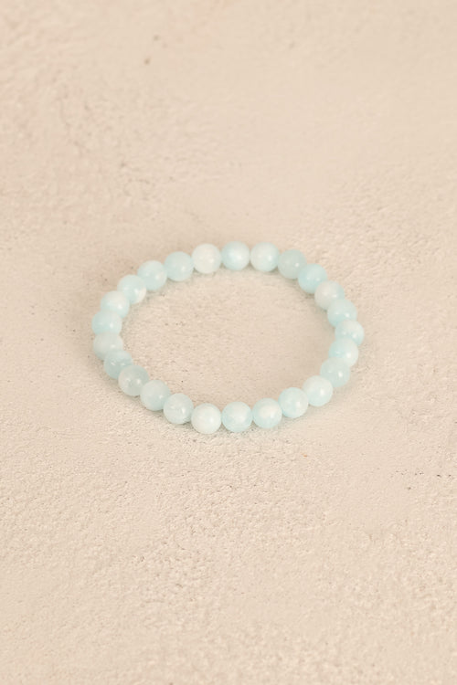 Hemimorfit Doğal Taş Bileklik 8 mm