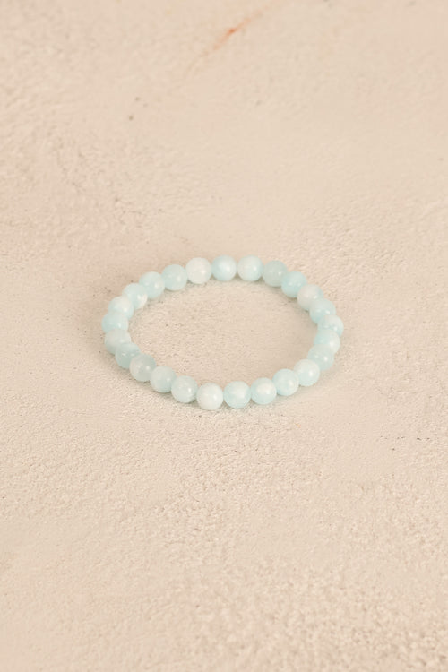 Hemimorfit Doğal Taş Bileklik 8 mm