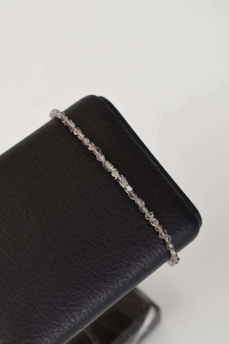 Herkimer Kuvars Doğal Taş Bileklik 3 mm - Görsel 3 - Safnaturel