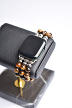 Tiger Eye Natural Stone Apple Watch Band 38 - 41 Mm 