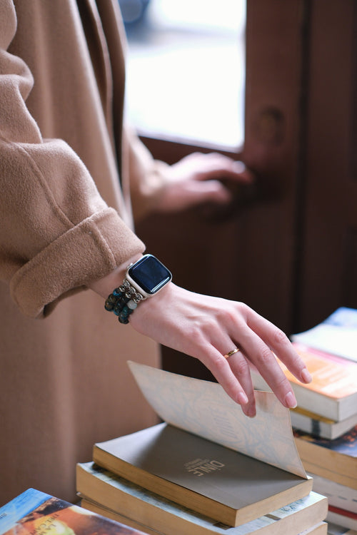 Krizokol Doğal Taş Apple Watch Saat Bandı 38 - 41mm