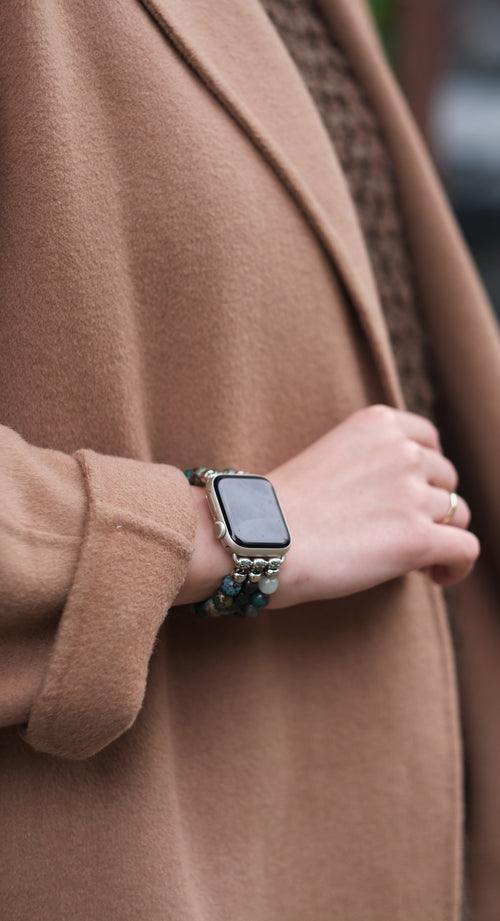 Krizokol Doğal Taş Apple Watch Saat Bandı 38 - 41mm