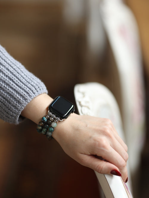 Krizokol Doğal Taş Apple Watch Saat Bandı 42 - 49mm