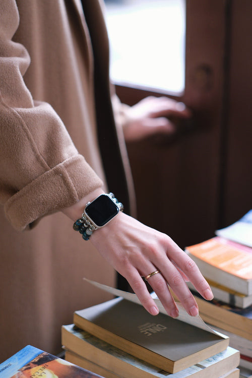 Krizokol Doğal Taş Apple Watch Saat Bandı 42 - 49mm
