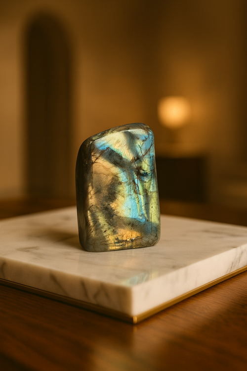 Labradorit Doğal Taş Ham Parça