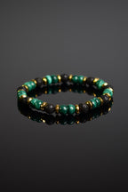 Malachite - Hematite - Lava Natural Stone Unisex Bracelet