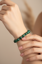 Malakit & Turkuaz Firuze (10 mm) Doğal Taş Bileklik