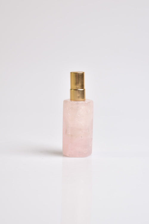 Rose Quartz Natural Stone Perfume Bottle