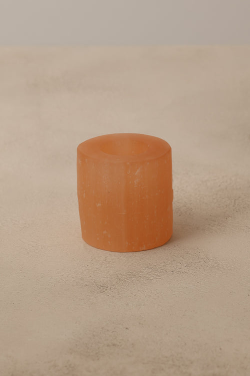 Selenit Doğal Taş Mumluk