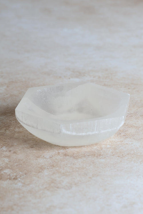 Selenite Natural Stone Plate