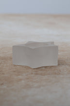 Selenit Doğal Taş Yıldız Mumluk