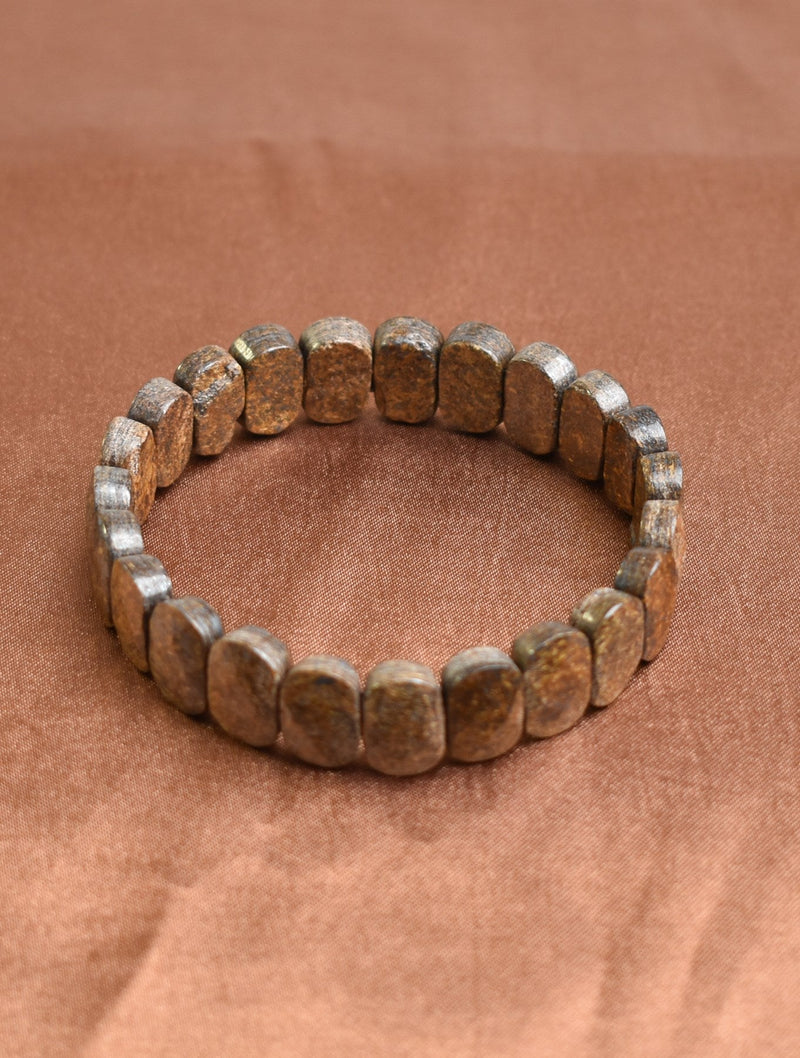 Sertifikalı Bronzit Doğal Taş Bileklik – Özel Rolex Kesim - Görsel 5 - Safnaturel