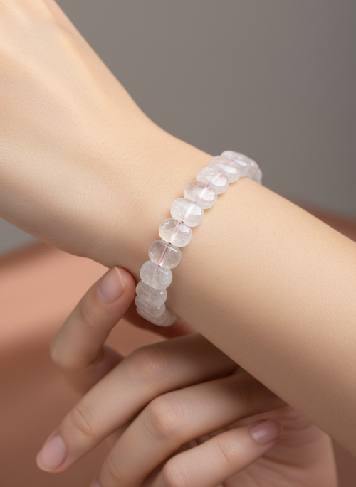 Sertifikalı Dumanlı Kuvars Doğal Taş Bileklik – Özel Rolex Kesim