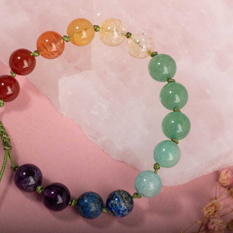 Sertifikalı Hakiki Orijinal 8mm Sitrin-Aventurin-Lapis Lazuli-Karnelyan Akik-Jasper Örme İpli Bileklik - Görsel 2 - Safnaturel