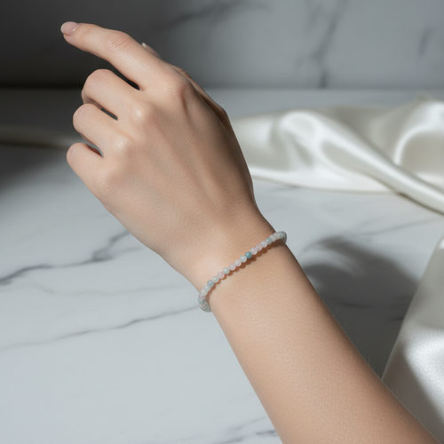 Sertifikalı Helidor Doğal Taş Bileklik 4 mm