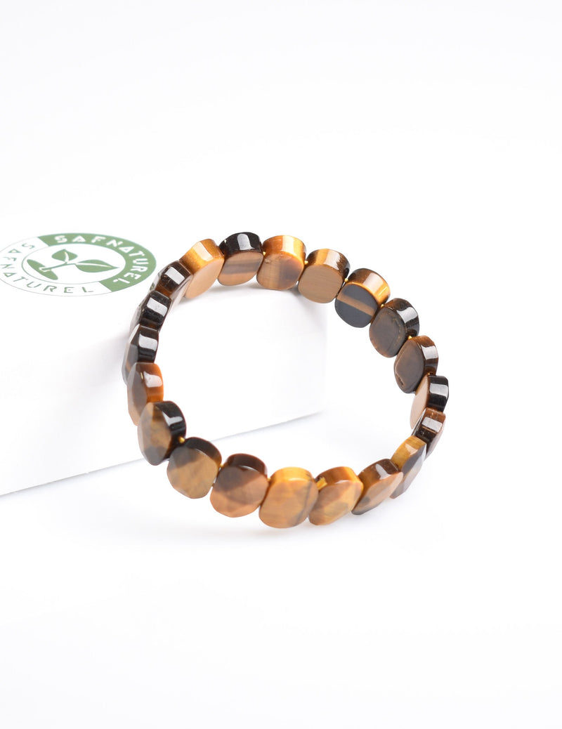 Sertifikalı Kaplan Gözü Doğaltaş Bileklik – Özel Rolex Kesim - Görsel 3 - Safnaturel