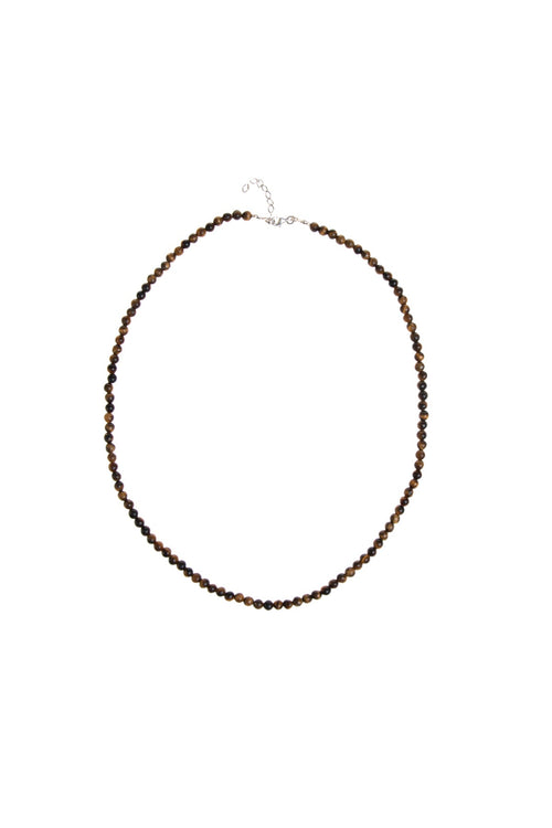 Sertifikalı Kaplan Gözü Doğal Taş Kolye