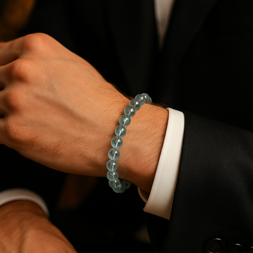 Certified Topaz Natural Stone 8 mm Bracelet
