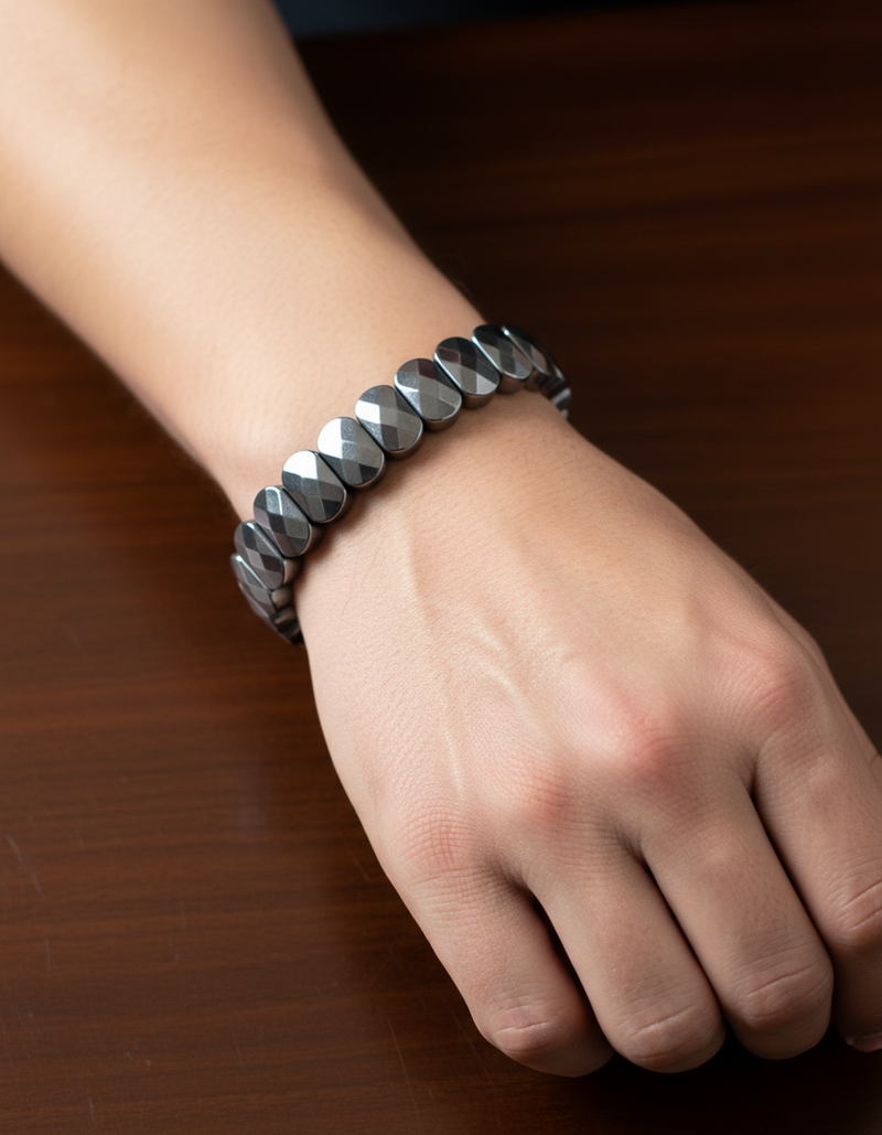 Sertifikalı Trehartz Doğal Taş Bileklik – Özel Rolex Kesim - Görsel 1 - Safnaturel