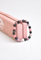 Certified Tourmaline Natural Stone Bracelet 8 mm
