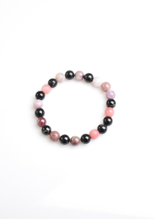 Certified Tourmaline Natural Stone Bracelet 8 mm