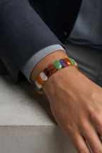 Sertifikalı Yengeç Burcu Doğal Taş Geniş Kesim Bileklik – Özel Üretim