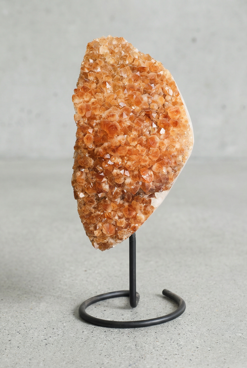 Sitrin Doğal Taş Standlı Jeod