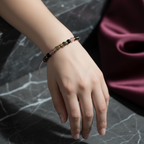 Turmalin Doğal Taş Makrome Bileklik