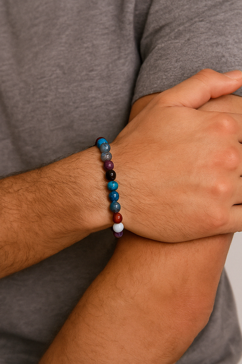 Sagittarius Natural Stone Bracelet 8 mm