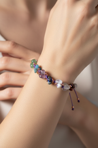 Yay Burcu Makrome Tasarım Doğal Taş Bileklik