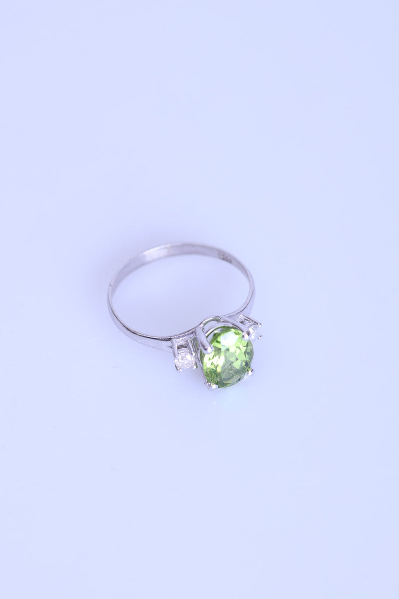 Zebrecet - Elmas Doğal Taş 925 Ayar Gümüş Yüzük ( 1.98 - 0.15 Carat ) - Görsel 5 - Safnaturel