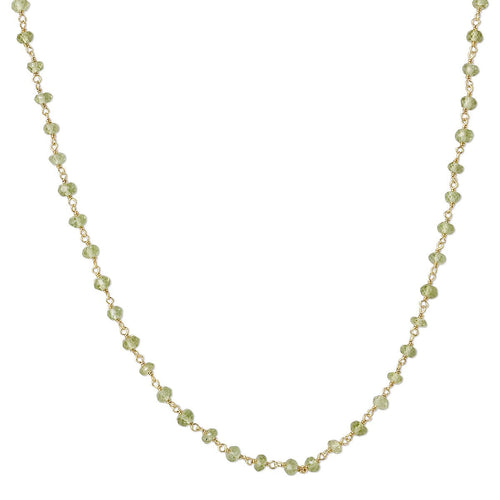 Zebercet Natural Stone 925 Carat Gold Plated Silver Necklace