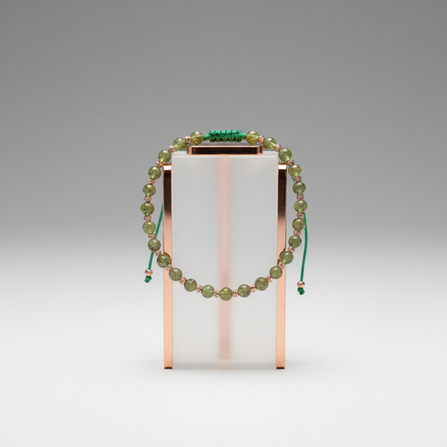 Zebercet Doğal Taş Makrome Bileklik