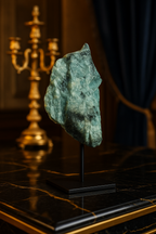 Emerald Natural Stone Stand Raw Piece 