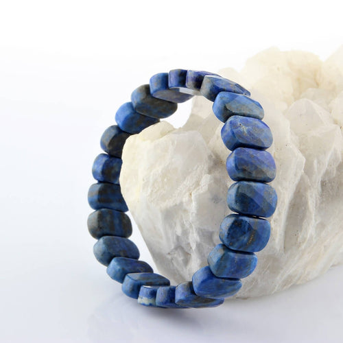 Sertifikalı Lapis Lazuli Doğal Taş Rolex Bileklik