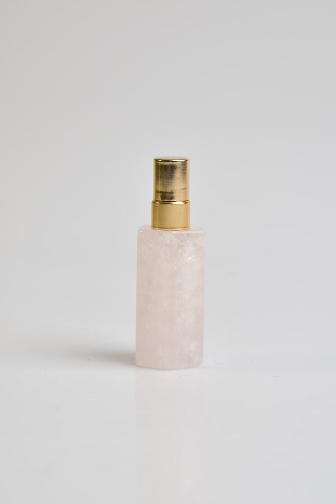 Kristal Kuvars Doğal Taş Parfüm Şişesi